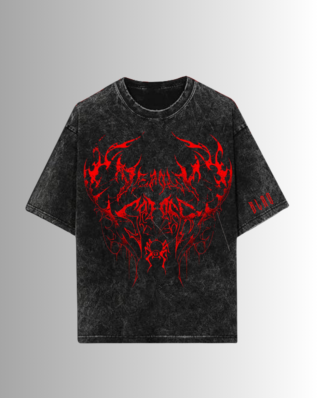 BLAQ — Hellbound Sigil Oversized Tee