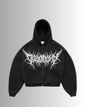 The BLAQ'S Heavy Metal  Zip Hoodie